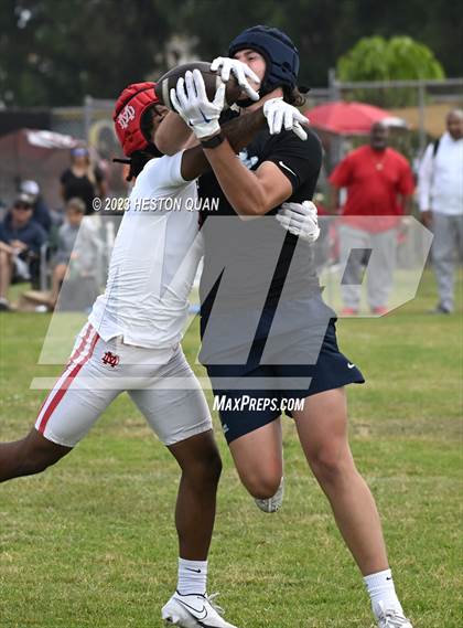 Thumbnail 2 in Corona del Mar vs. Mater Dei (Battle At The Beach) photogallery.