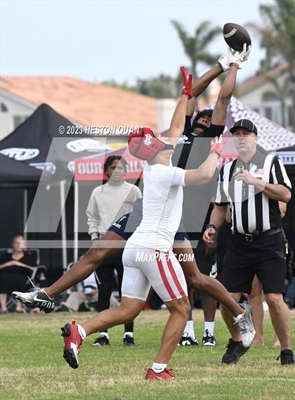 Thumbnail 2 in Corona del Mar vs. Mater Dei (Battle At The Beach) photogallery.