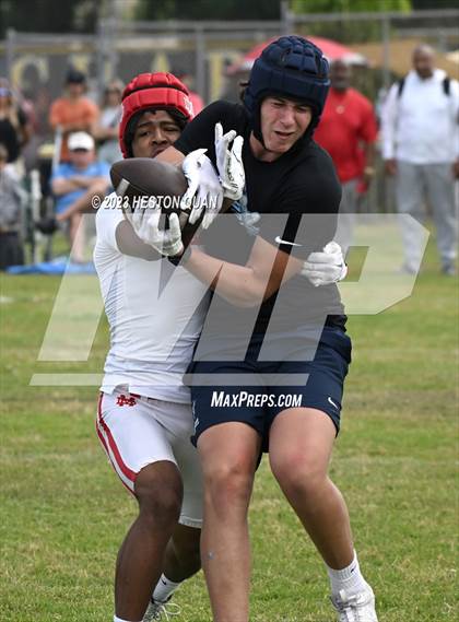 Thumbnail 1 in Corona del Mar vs. Mater Dei (Battle At The Beach) photogallery.