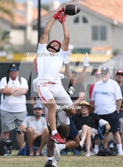 Thumbnail 1 in Corona del Mar vs. Mater Dei (Battle At The Beach) photogallery.