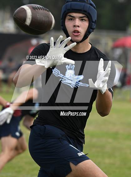 Thumbnail 2 in Corona del Mar vs. Mater Dei (Battle At The Beach) photogallery.