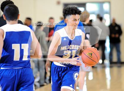 Thumbnail 3 in Balboa School vs. Hillcrest Prep (Crush In The Valley) photogallery.