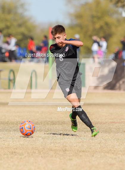 Thumbnail 3 in NFL Yet Academy vs. Chandler Prep (AIA 3A Quarterfinal)  photogallery.