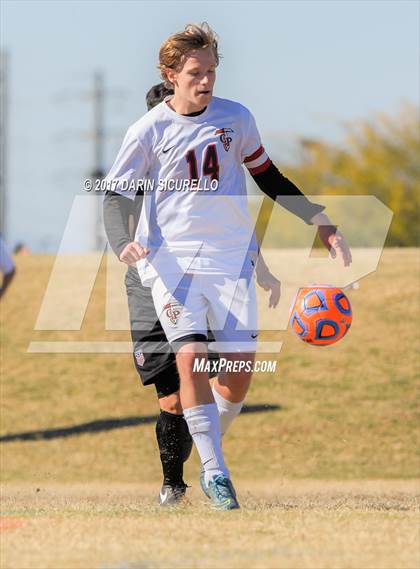 Thumbnail 1 in NFL Yet Academy vs. Chandler Prep (AIA 3A Quarterfinal)  photogallery.