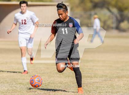 Thumbnail 1 in NFL Yet Academy vs. Chandler Prep (AIA 3A Quarterfinal)  photogallery.