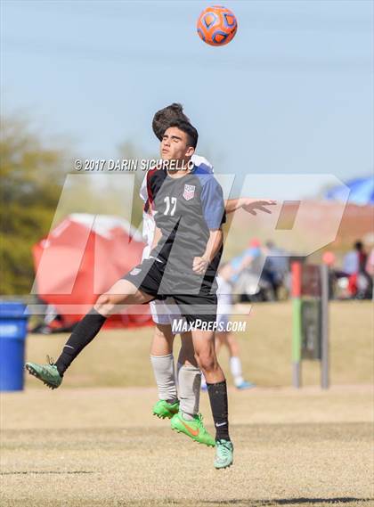 Thumbnail 3 in NFL Yet Academy vs. Chandler Prep (AIA 3A Quarterfinal)  photogallery.