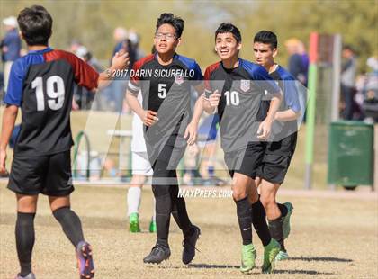 Thumbnail 3 in NFL Yet Academy vs. Chandler Prep (AIA 3A Quarterfinal)  photogallery.