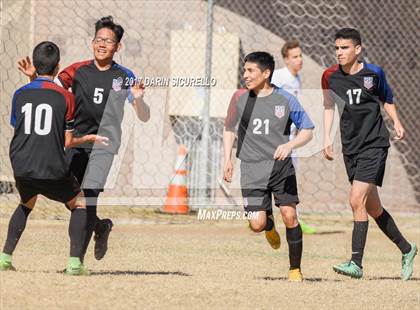 Thumbnail 1 in NFL Yet Academy vs. Chandler Prep (AIA 3A Quarterfinal)  photogallery.