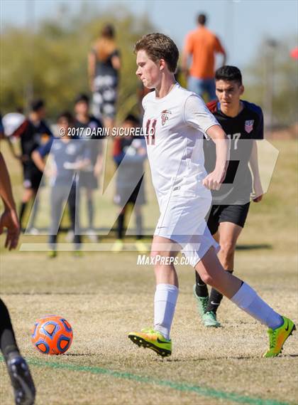 Thumbnail 1 in NFL Yet Academy vs. Chandler Prep (AIA 3A Quarterfinal)  photogallery.