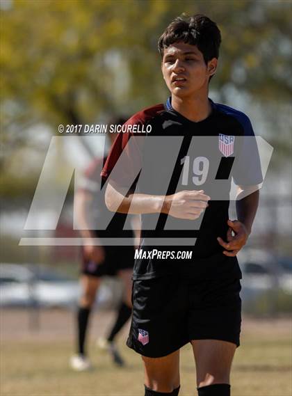 Thumbnail 1 in NFL Yet Academy vs. Chandler Prep (AIA 3A Quarterfinal)  photogallery.