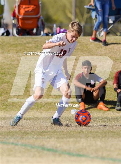 Thumbnail 3 in NFL Yet Academy vs. Chandler Prep (AIA 3A Quarterfinal)  photogallery.