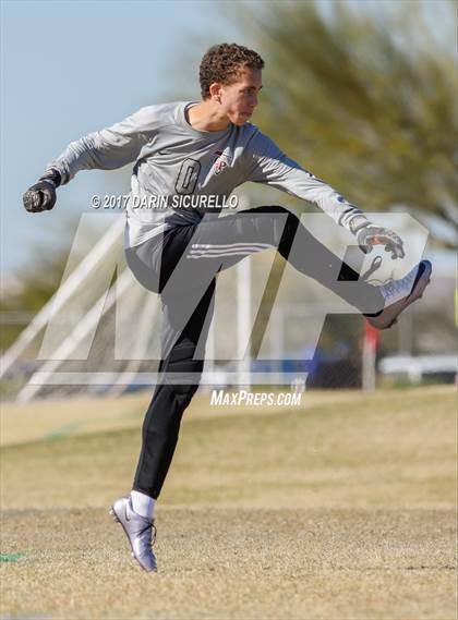 Thumbnail 3 in NFL Yet Academy vs. Chandler Prep (AIA 3A Quarterfinal)  photogallery.