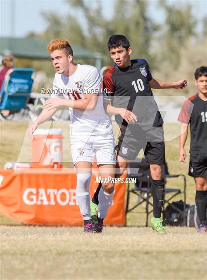 Thumbnail 2 in NFL Yet Academy vs. Chandler Prep (AIA 3A Quarterfinal)  photogallery.