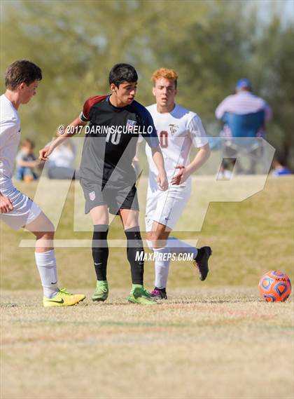 Thumbnail 3 in NFL Yet Academy vs. Chandler Prep (AIA 3A Quarterfinal)  photogallery.