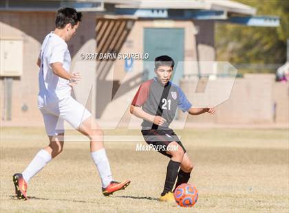 Thumbnail 1 in NFL Yet Academy vs. Chandler Prep (AIA 3A Quarterfinal)  photogallery.