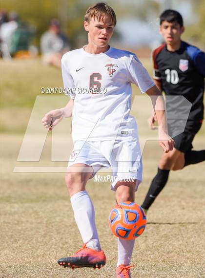 Thumbnail 2 in NFL Yet Academy vs. Chandler Prep (AIA 3A Quarterfinal)  photogallery.