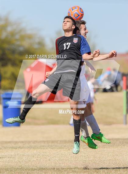 Thumbnail 2 in NFL Yet Academy vs. Chandler Prep (AIA 3A Quarterfinal)  photogallery.