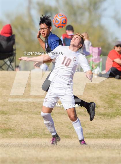 Thumbnail 3 in NFL Yet Academy vs. Chandler Prep (AIA 3A Quarterfinal)  photogallery.