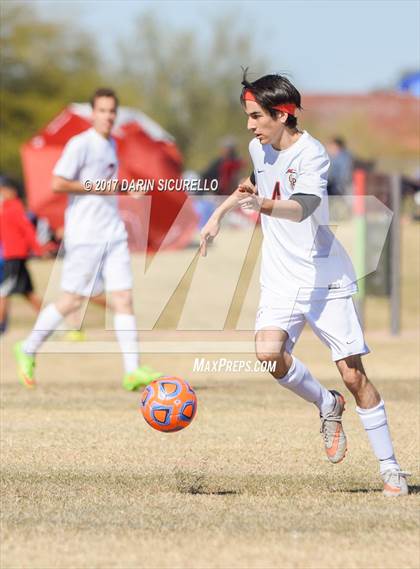 Thumbnail 2 in NFL Yet Academy vs. Chandler Prep (AIA 3A Quarterfinal)  photogallery.