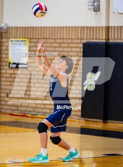 Thumbnail 2 in Lucy Beckham vs Carolina Forest (Tri-Match at Socastee) photogallery.