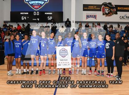 Thumbnail 2 in Crestwood Prep College (Canada) vs. Bishop McNamara (Nike Tournament of Champions) photogallery.