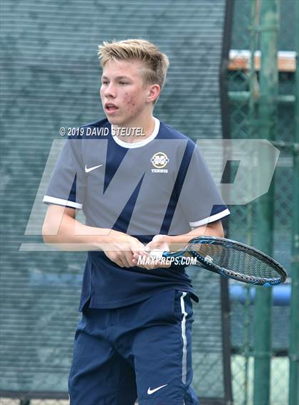 Thumbnail 1 in Menlo School vs. Lowell (CIF NorCal Regional Team Tennis Championships) photogallery.