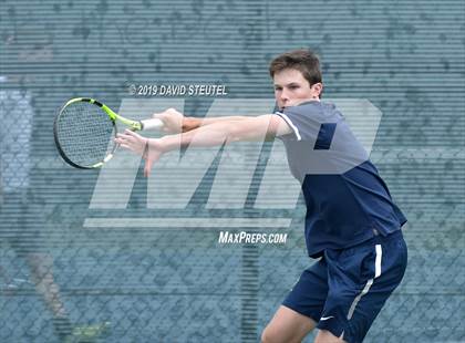 Thumbnail 1 in Menlo School vs. Lowell (CIF NorCal Regional Team Tennis Championships) photogallery.