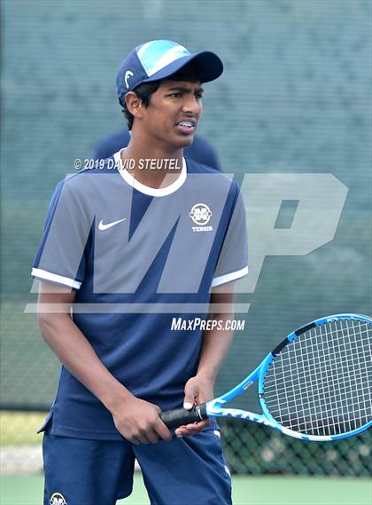 Thumbnail 1 in Menlo School vs. Lowell (CIF NorCal Regional Team Tennis Championships) photogallery.