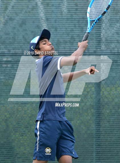 Thumbnail 2 in Menlo School vs. Lowell (CIF NorCal Regional Team Tennis Championships) photogallery.