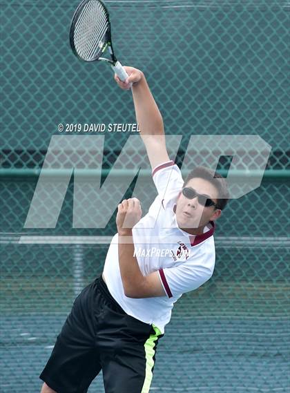 Thumbnail 3 in Menlo School vs. Lowell (CIF NorCal Regional Team Tennis Championships) photogallery.