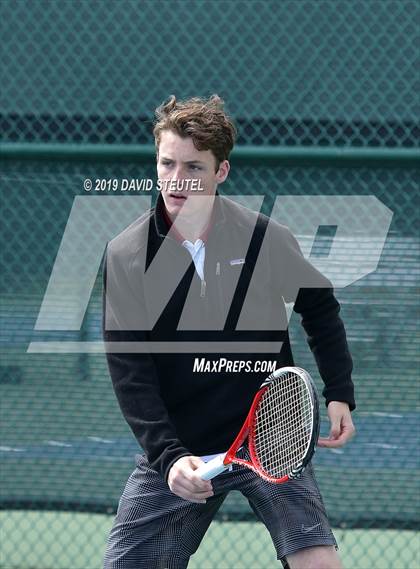 Thumbnail 1 in Menlo School vs. Lowell (CIF NorCal Regional Team Tennis Championships) photogallery.