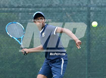 Thumbnail 1 in Menlo School vs. Lowell (CIF NorCal Regional Team Tennis Championships) photogallery.