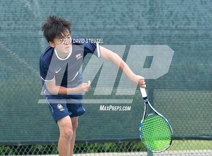 Thumbnail 1 in Menlo School vs. Lowell (CIF NorCal Regional Team Tennis Championships) photogallery.