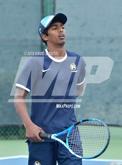 Thumbnail 1 in Menlo School vs. Lowell (CIF NorCal Regional Team Tennis Championships) photogallery.