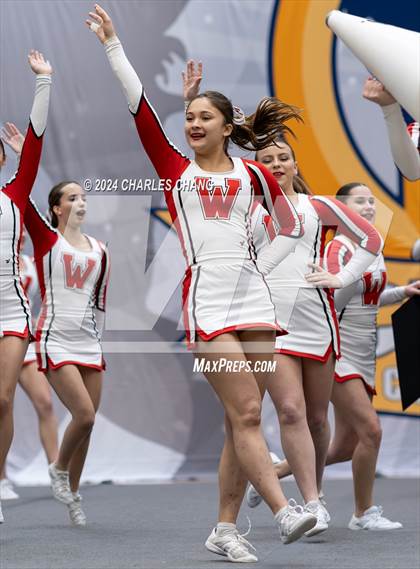 Thumbnail 2 in Westmont - CIF Northern Regional Cheer Championships photogallery.