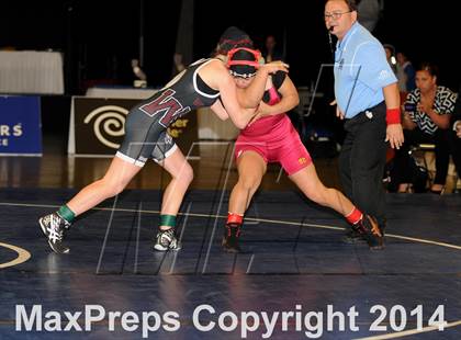 Thumbnail 3 in CIF State Girls Wrestling Championships (Finals) photogallery.