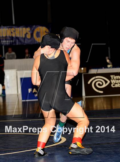 Thumbnail 1 in CIF State Girls Wrestling Championships (Finals) photogallery.