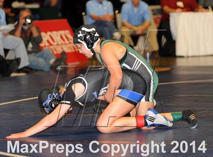 Thumbnail 3 in CIF State Girls Wrestling Championships (Finals) photogallery.