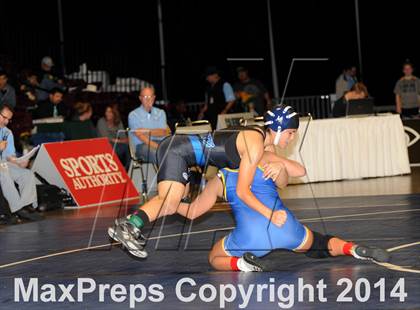 Thumbnail 1 in CIF State Girls Wrestling Championships (Finals) photogallery.