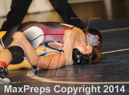 Thumbnail 1 in CIF State Girls Wrestling Championships (Finals) photogallery.
