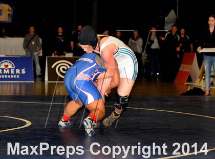 Thumbnail 3 in CIF State Girls Wrestling Championships (Finals) photogallery.