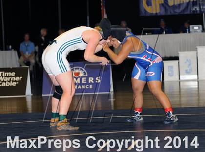 Thumbnail 1 in CIF State Girls Wrestling Championships (Finals) photogallery.