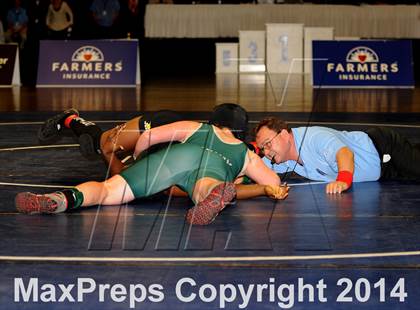 Thumbnail 2 in CIF State Girls Wrestling Championships (Finals) photogallery.