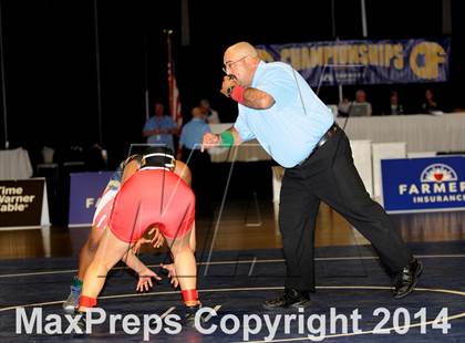 Thumbnail 3 in CIF State Girls Wrestling Championships (Finals) photogallery.