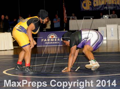 Thumbnail 3 in CIF State Girls Wrestling Championships (Finals) photogallery.