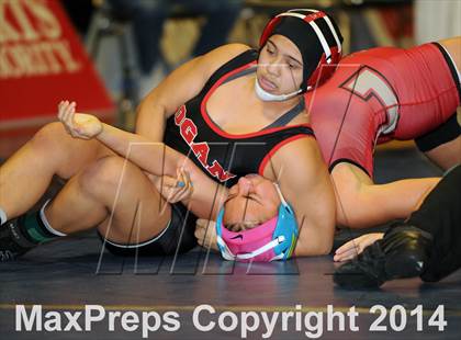 Thumbnail 1 in CIF State Girls Wrestling Championships (Finals) photogallery.