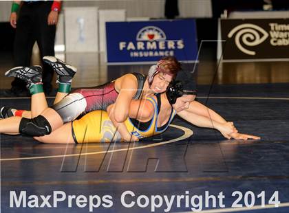 Thumbnail 1 in CIF State Girls Wrestling Championships (Finals) photogallery.