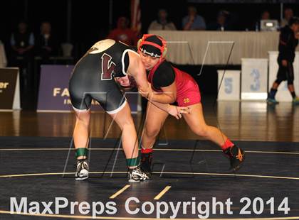 Thumbnail 3 in CIF State Girls Wrestling Championships (Finals) photogallery.