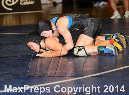 Thumbnail 2 in CIF State Girls Wrestling Championships (Finals) photogallery.