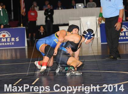 Thumbnail 1 in CIF State Girls Wrestling Championships (Finals) photogallery.